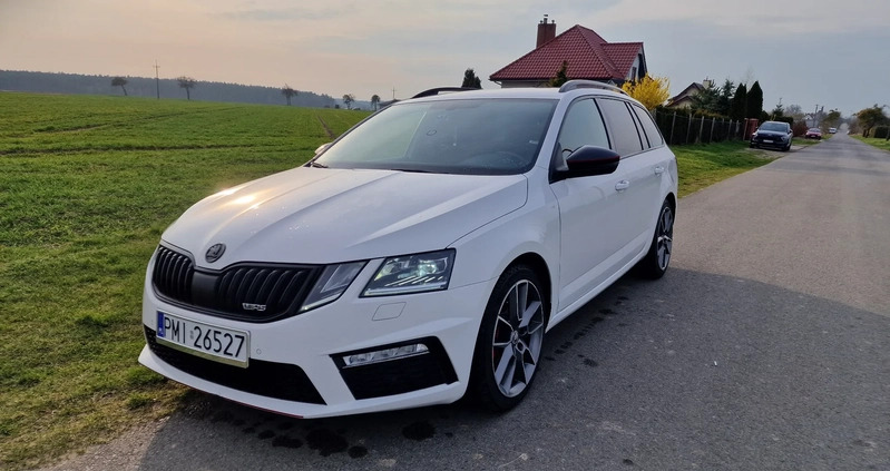 Skoda Octavia cena 64900 przebieg: 252000, rok produkcji 2017 z Łeba małe 172